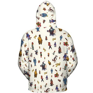 Talespin Characters All-over Print Hoodie