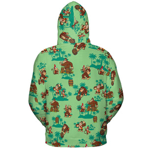 Donkey Kong & Diddy Kong All-over Print Hoodie