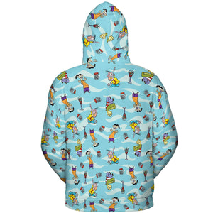 Quick Tips Regarding Ed, Edd, n Eddy Pattern All-over Print Hoodie