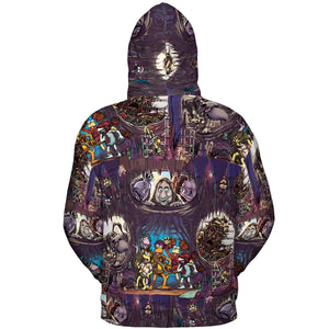 It's All Connected Fraggle Rock All-over Print Hoodie
