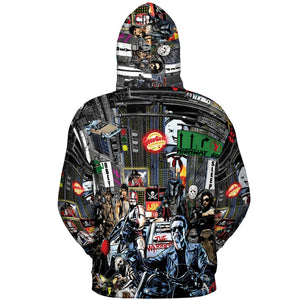 The 80s Iconic All-over Print Hoodie
