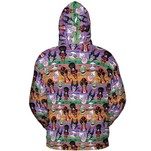 Chillin' like a Villain Summer Vibes All-over Print Hoodie
