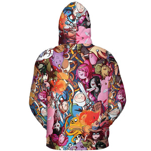 Land of Ooo Adventure Time All-over Print Hoodie