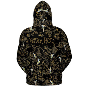 Finding Neverland Tinker Bell All-over Print Hoodie