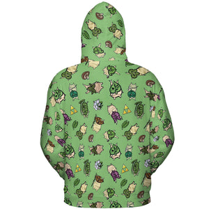 Korok Style The Legend of Zelda All-over Print Hoodie