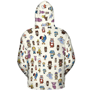 Breakfast Club Cereal Mascot All-over Print Hoodie