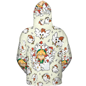Impossible Situation The Legend of Zelda All-over Print Hoodie