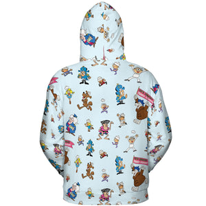 Cereal Cap'n Crunch Characters All-over Print Hoodie