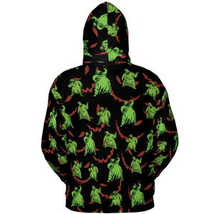 Oogie Boogie Pattern All-over Print Hoodie