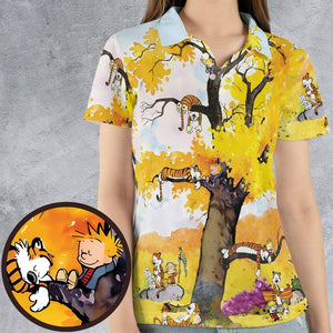 Calvin & Hobbes Tree - Women - 4