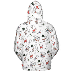 All-over Print Hoodie - 4WTT61KJ - - 4