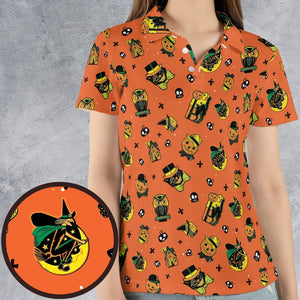 AOP Men/Women Polo Shirt - HN4148K8 - - 4