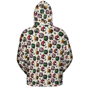 Teenage Mutant Ninja Turtles Pattern All-over Print Hoodie