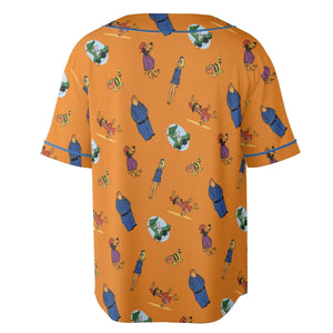 Kung-Fu Friends Hong Kong Phooey Unisex Baseball Jersey
