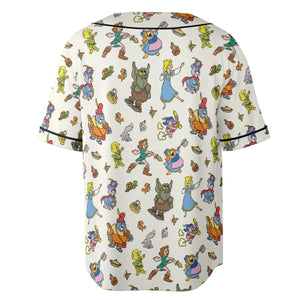 Gummi Bears Characters Unisex Baseball Jersey
