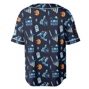 Horror Slasher Michael Myers Halloween Unisex Baseball Jersey