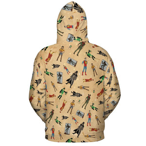 All-over Print Hoodie - W42YW7WY - - 4