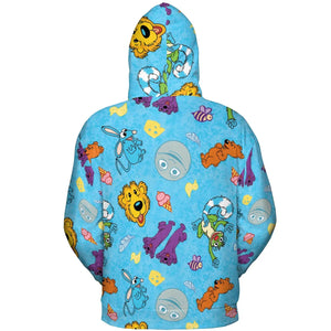 Bear in the Big Blue House All-over Print Hoodie