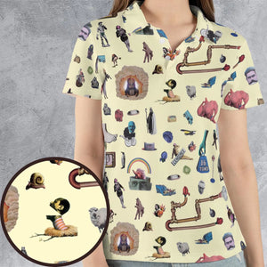 Monty Python's Flying Circus AOP Men/Women Polo Shirt