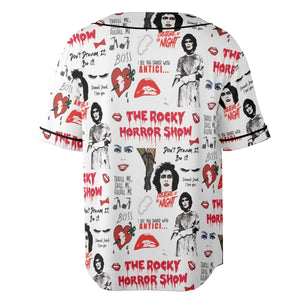 The Rocky Horror Picture Show Pattern Unisex Baseball Jersey