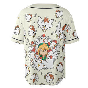 Impossible Situation The Legend of Zelda Unisex Baseball Jersey