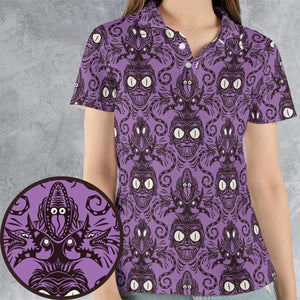 Beetlejuice Haunted Mansion Themed AOP Men/Women Polo Shirt
