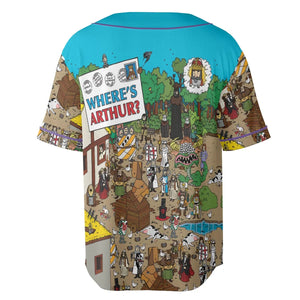 Where's Arthur Monty Python and the Holy Grail Unisex Baseball Jersey