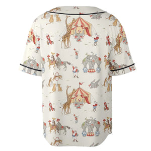 Nostalgic Circus Dumbo Unisex Baseball Jersey