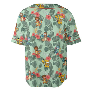 Simpsonmon The Simpsons Pokemon Mashup Unisex Baseball Jersey