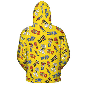 All-over Print Hoodie - CJ8H2PWJ - - 4