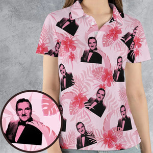 The Andy Griffith Show Pink Pattern AOP Men/Women Polo Shirt