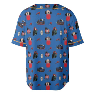 Jason Vorhees Camp Crystal Lake Halloween Unisex Baseball Jersey