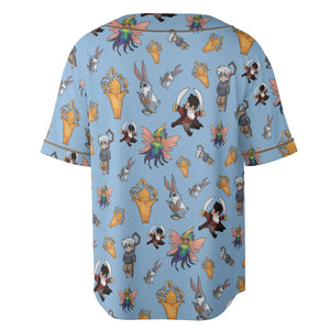 Rise of the Guardians Characters Unisex Baseball Jersey