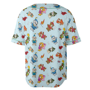 Pup Power The Biskitts Unisex Baseball Jersey