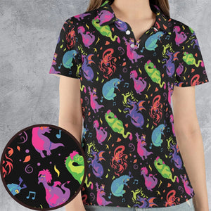 Classic Dragons AOP Men/Women Polo Shirt