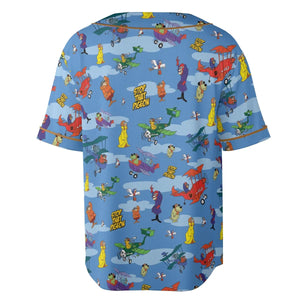 Stop That Pigeon Dastardly and Muttley in Their Flying Machines Unisex Baseball Jersey