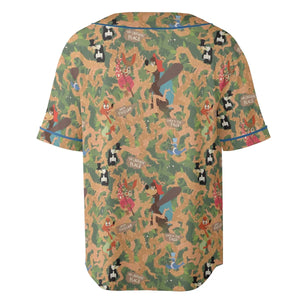 Flowing Down Splash Mountain Unisex Baseball Jersey