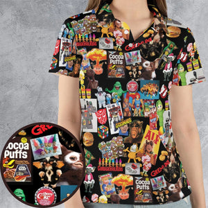 80's Kids Starter Pack AOP Men/Women Polo Shirt