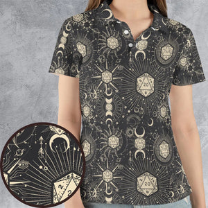 Diceyverse Dice RPG DND AOP Men/Women Polo Shirt