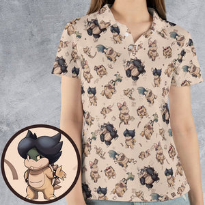 AOP Men/Women Polo Shirt - RY5Y2SR1 - - 4