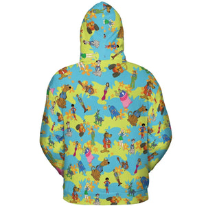 Scooby Gang Scooby Doobies All-over Print Hoodie