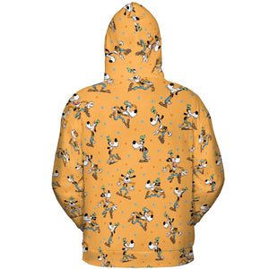 Gawrsh Cool Goofy All-over Print Hoodie