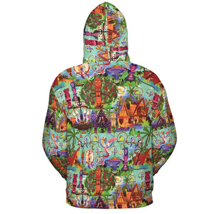 All-over Print Hoodie - QUSX67X8 - - 4