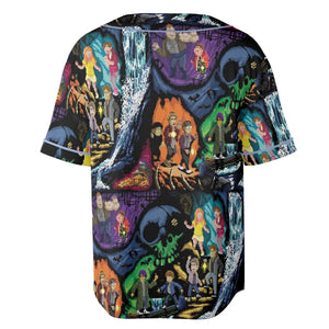 Goonies 80s Pixel Art Unisex Baseball Jersey