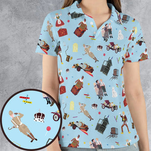 Chitty Chitty Bang Bang Patterns AOP Men/Women Polo Shirt