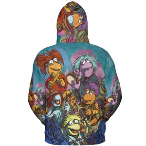 Fraggle Rock Larsen The Muppets All-over Print Hoodie