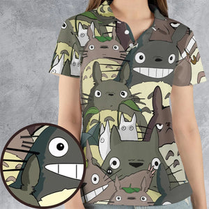 My Neighbor Totoro AOP Men/Women Polo Shirt