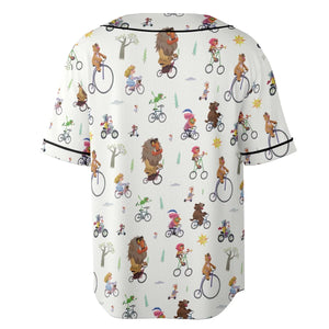 The Muppet Movie Bike Scene Unisex Baseball Jersey