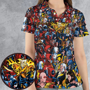 70 Variants and Bloodlines AOP Men/Women Polo Shirt