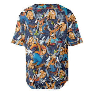 Goofy Aloha Unisex Baseball Jersey